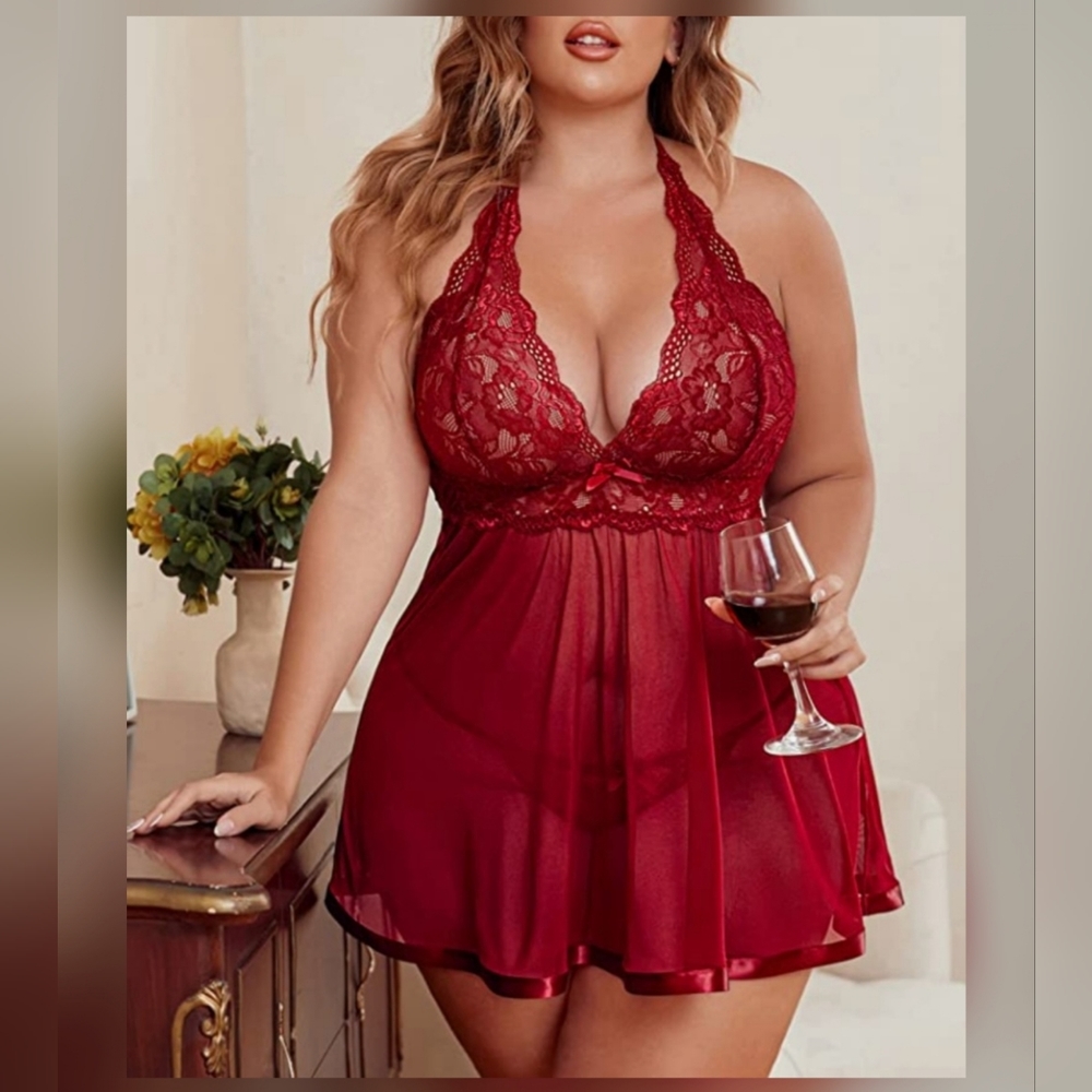 🆕️➕️ AvidLove 💜 BabyDoll Lingerie